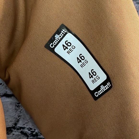NWT Carhartt Loose Fit Firm Duck Insulated Traditional Coat Size 46 Reg - Picture 7 of 10